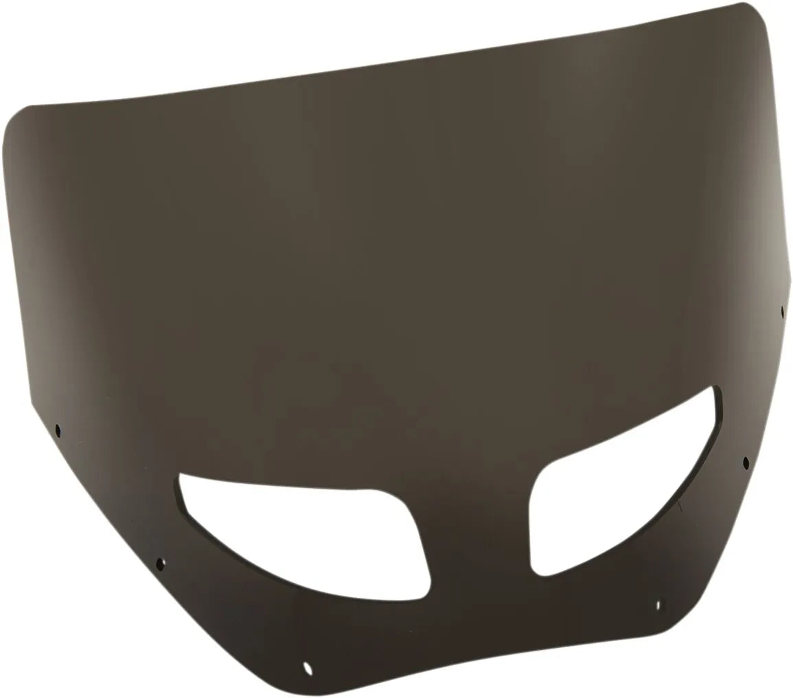 Memphis Shades Road Warrior 11" Vindskærm – Dark Smoke (med ventilation)