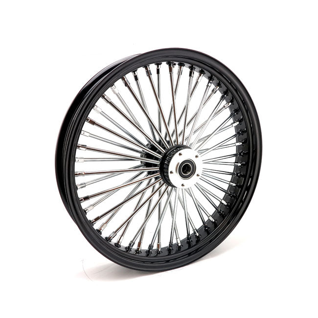 MCS radial 48 fat spoke forhjul Størrelse: 3.50 x 21 Farve: DF sort