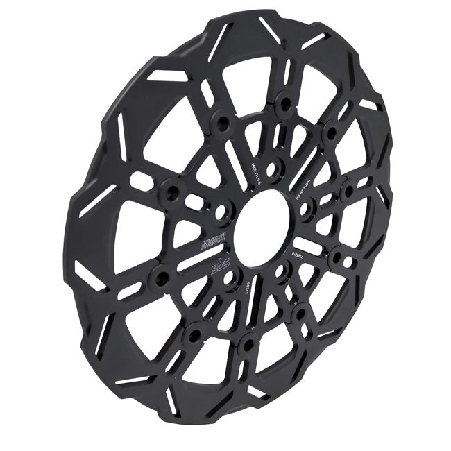 Kodlin by SBS, '10-egers' bremseskive, bag (Sort)