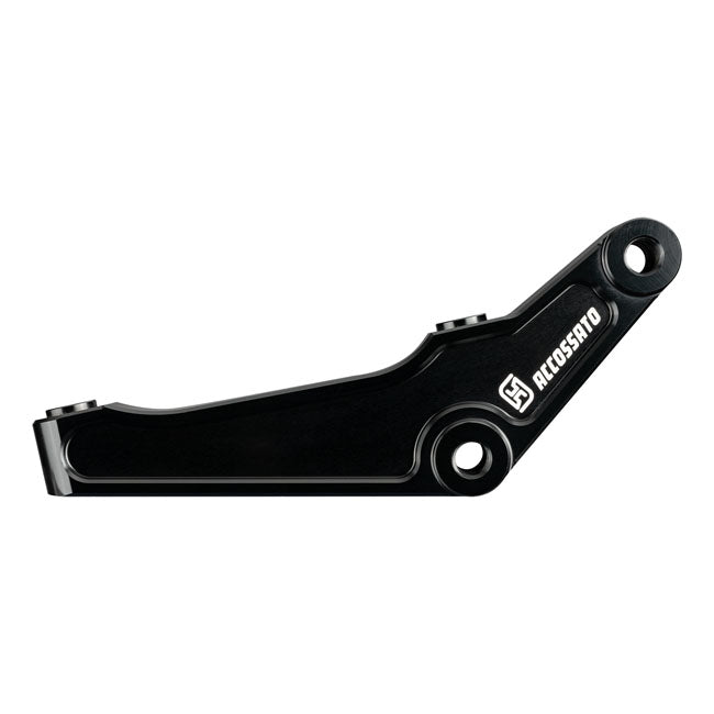 Accossato Front Bremsekaliber Beslag – 108 mm L/R, Sort (Anodiseret)
