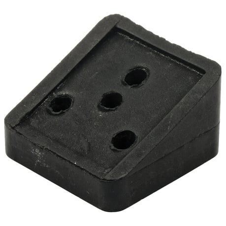 Rubber mount block