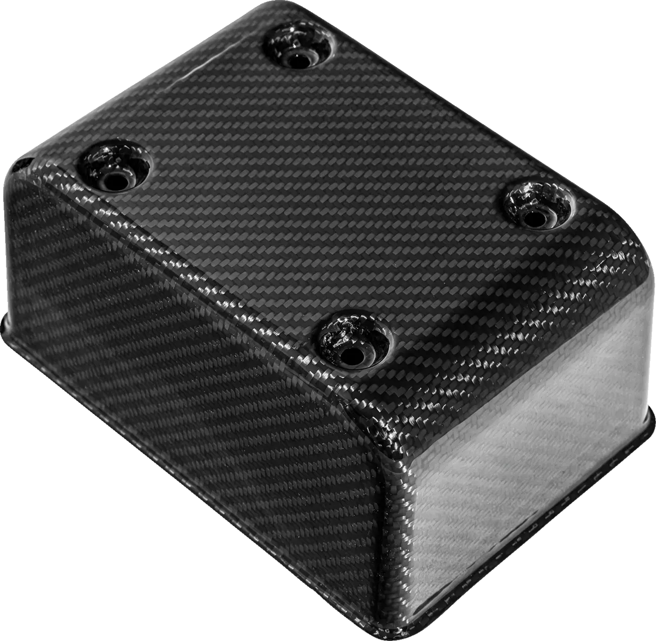 SADDLEMEN – Cover Fuse Box, Carbon Fiber, Blank