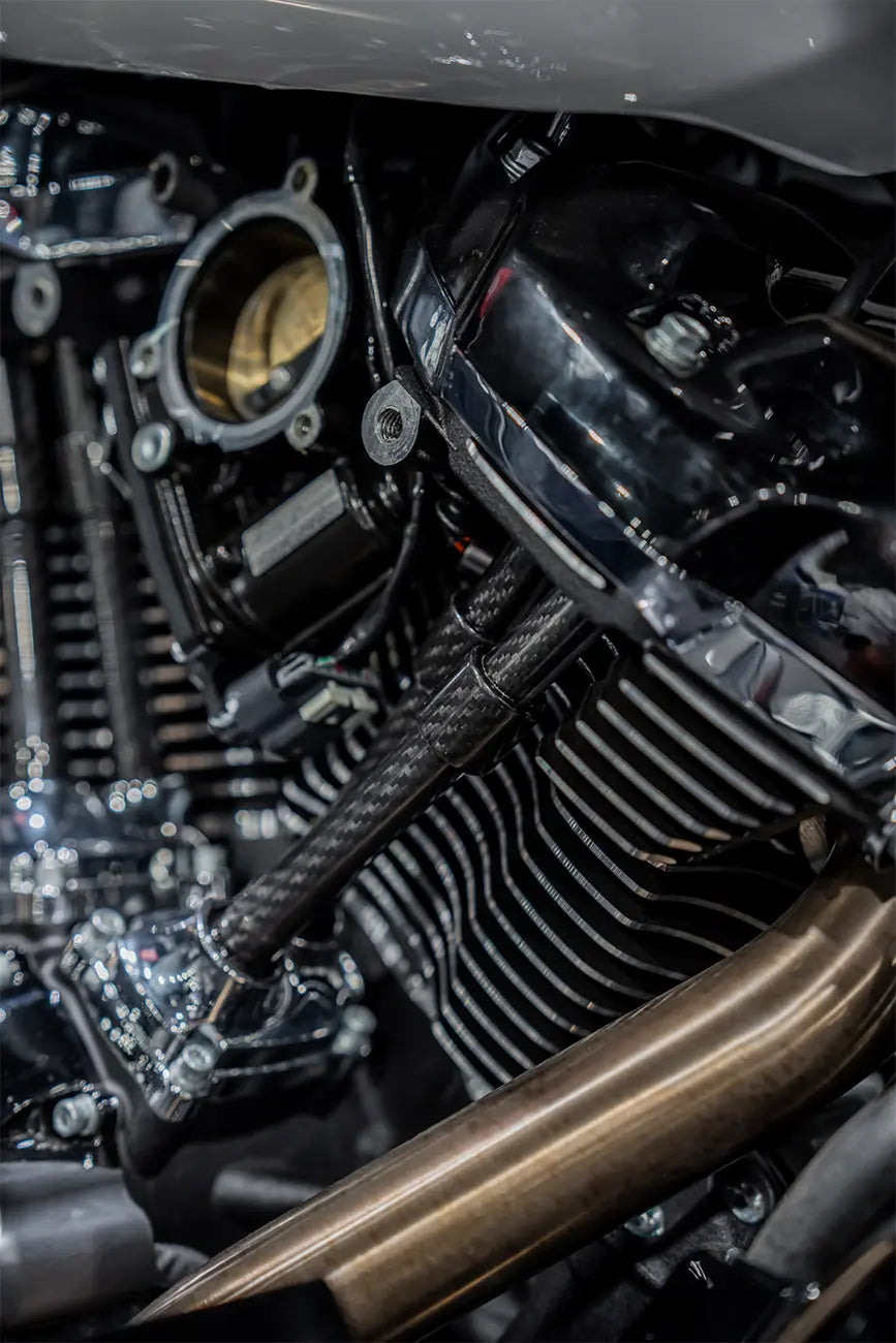 SLYFOX COVERS PUSHROD M8 CARBON