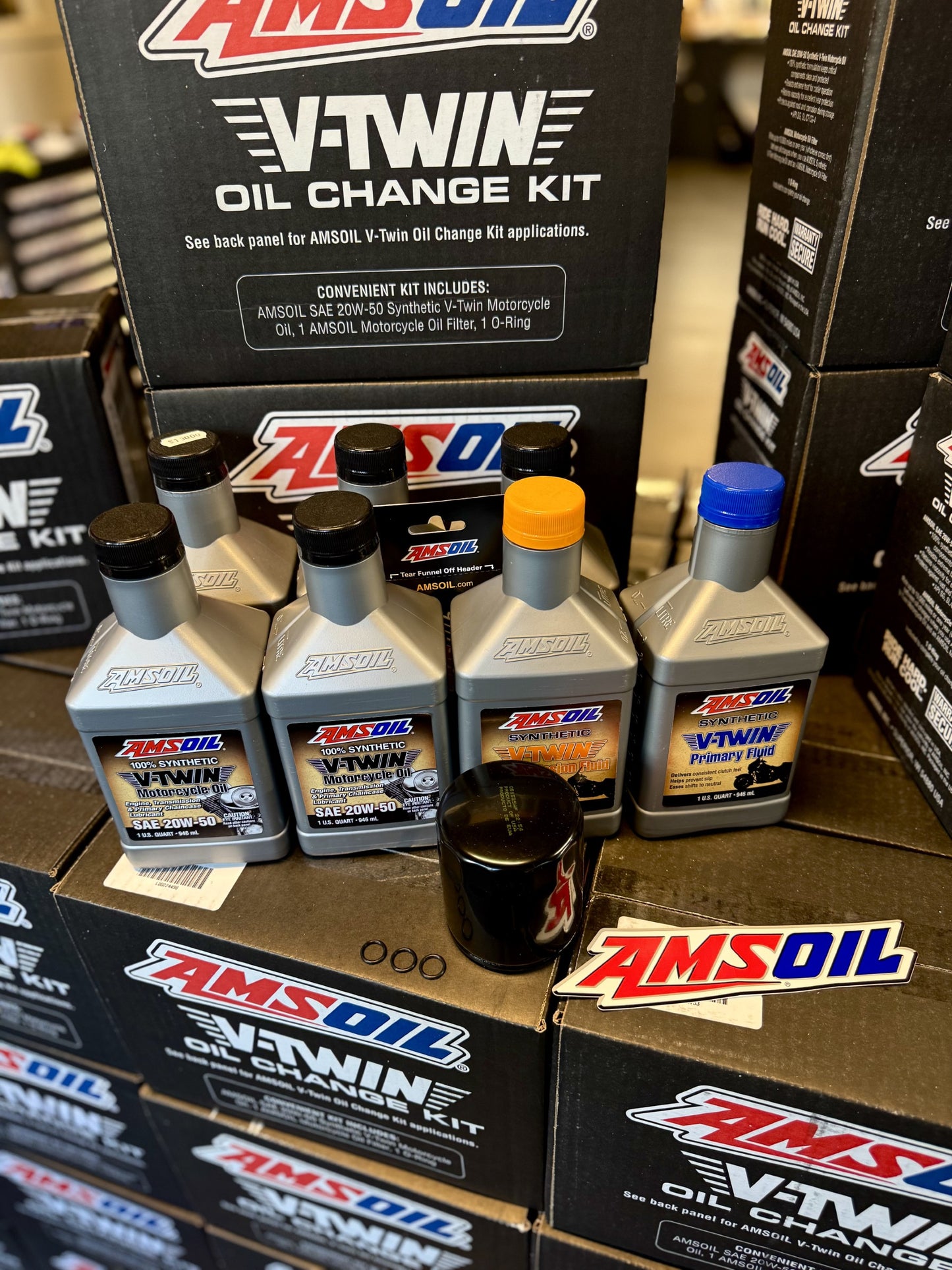 Amsoil 3-Huls Servicekit - Sort Filter, 2017-2025