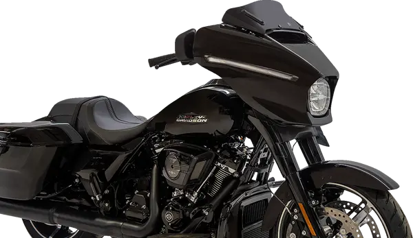 KLOCK WERKS FLH 2023+ Flare Windshield, 6.5" – Black