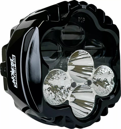 CUSTOM DYNAMICS 7"  – ECE Godkendt Shark Demon LED Forlygte,