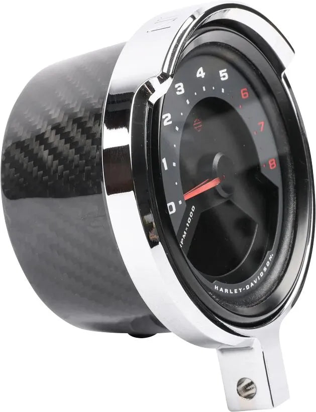 THRASHIN SUPPLY CO. – Speedometer Relocation Kit FXLRS – Carbon/Krom