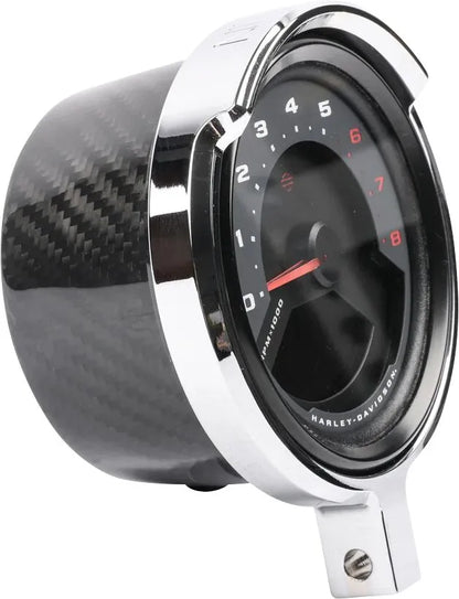 THRASHIN SUPPLY CO. – Speedometer Relocation Kit FXLRS – Carbon/Krom