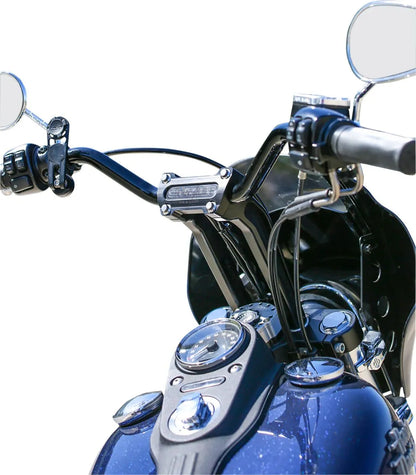 THRASHIN SUPPLY CO. – 9,5" Pullback Riser – Sort Anodiseret