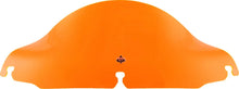 KLOCK WERKS FLH 1996–2013 Flare Windshield, 6.5" - Orange Ice