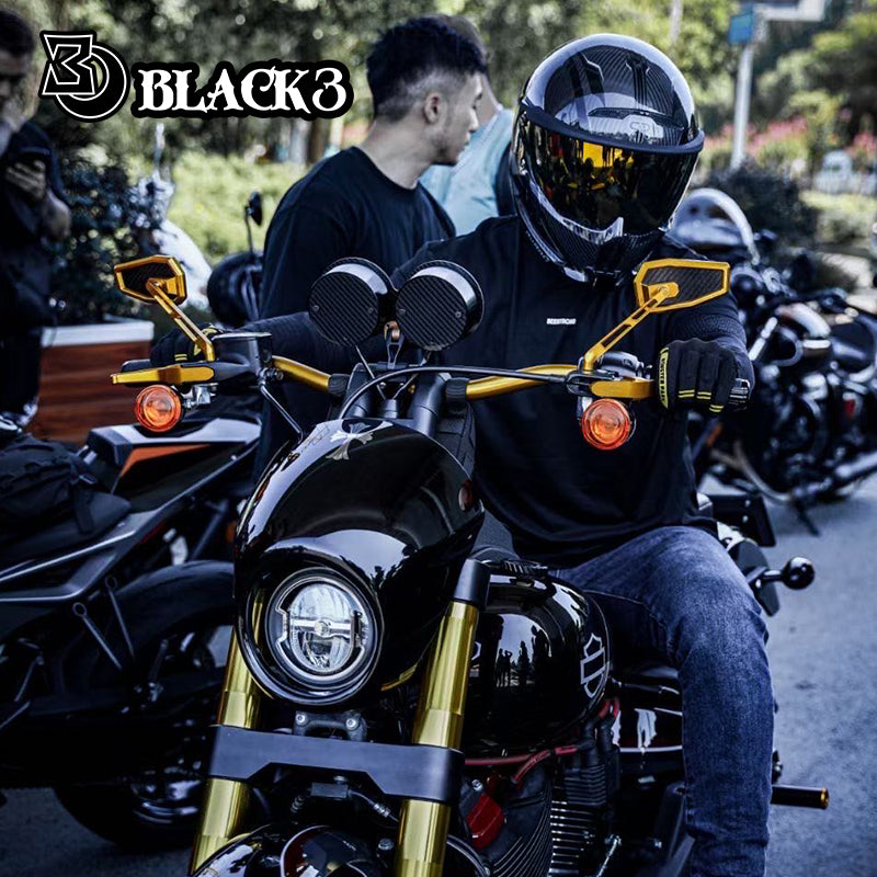 Black3 Carbon Spejle / Flere Farver