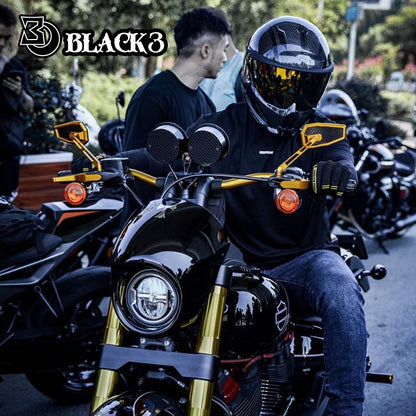 Black3 Carbon Spejle / Flere Farver