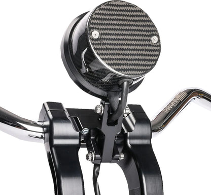 THRASHIN SUPPLY CO. – Speedometer Relocation Kit FXLRS – Carbon/Sort