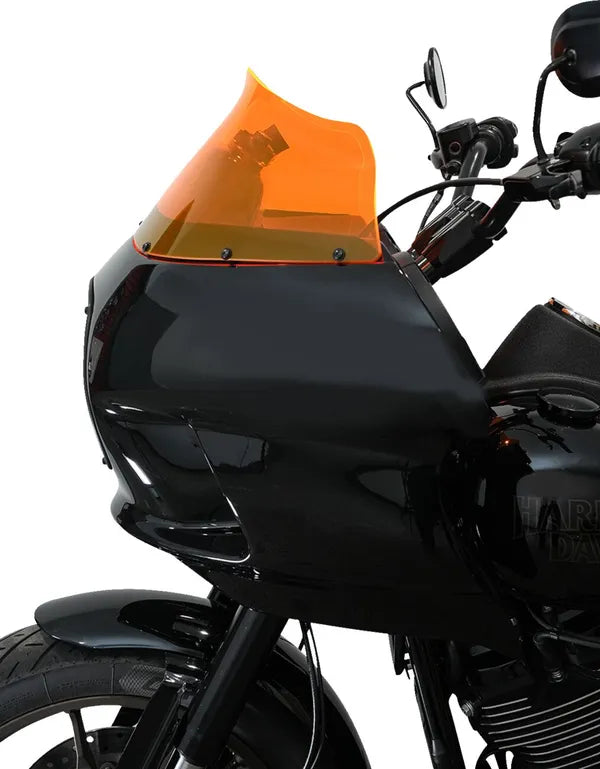 KLOCK WERKS FXRP Flare Windshield, 9" – Orange Ice