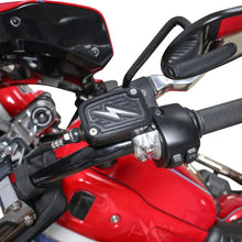 THRASHIN SUPPLY CO. – Forreste bremsevæskebeholder låg, Black Twice Cut (18+ Softail)