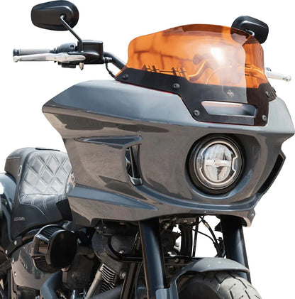 Klock Werks Flare™ Windshield 6" Orange