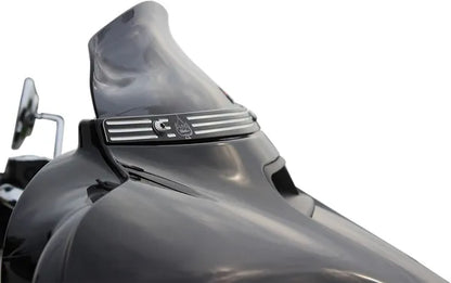 KLOCK WERKS FLH 2014+ Flare Windshield, 4" – Dark Smoke