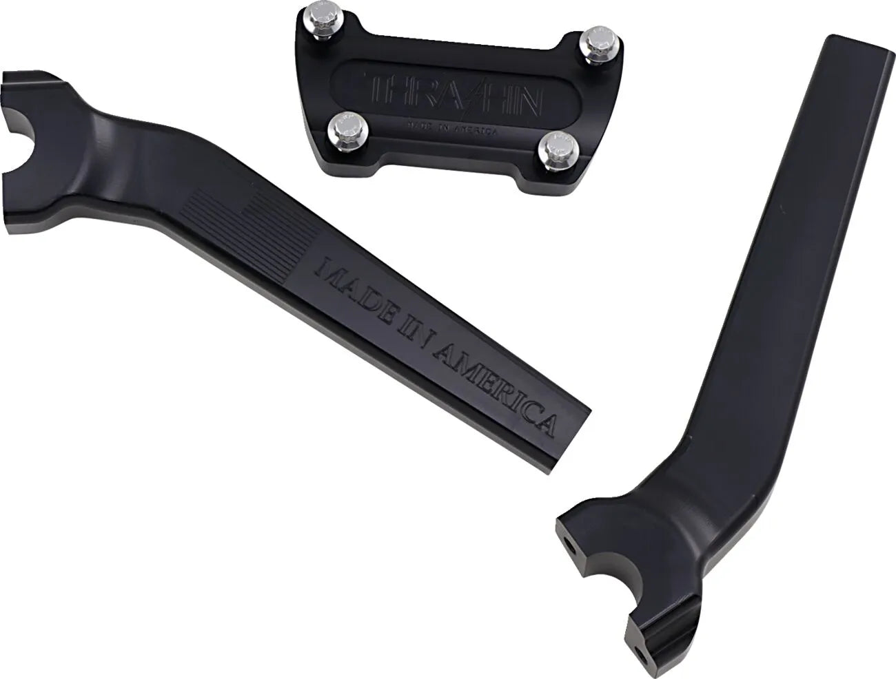 THRASHIN SUPPLY CO. – 9,5" Pullback Riser – Sort Anodiseret