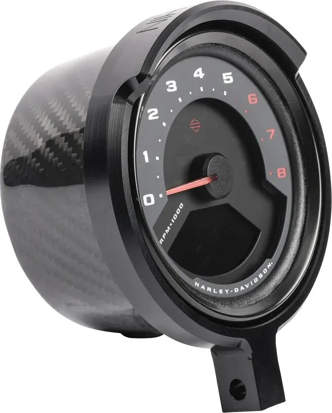 THRASHIN SUPPLY CO. – Speedometer Relocation Kit FXLRS – Carbon/Sort