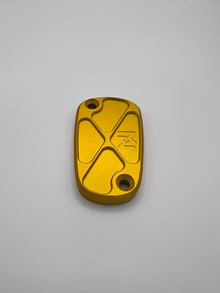 Wiggers Engineering - Bagerste bremsemasterlåg til M8 Softail 2018 & Frem – Guld