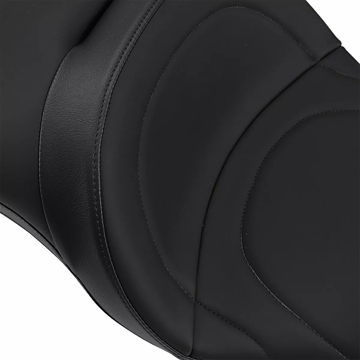 Touring 2009 til 2024 sæde i læder til 2 personer – kompatibelt med ryglæn