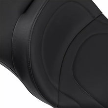 Touring 2009 til 2024 sæde i læder til 2 personer – kompatibelt med ryglæn