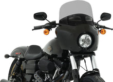 Memphis Shades Road Warrior 11" Vindskærm – Black Smoke (med ventilation)