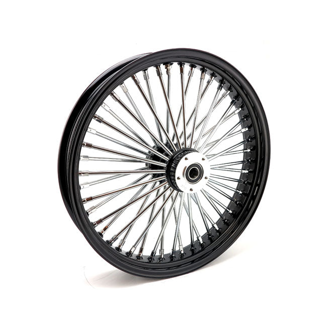 MCS radial 48 fat spoke forhjul Størrelse: 3.50 x 21 Farve: DF sort