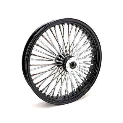 MCS radial 48 fat spoke forhjul Størrelse: 3.50 x 21 Farve: DF sort