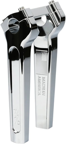 THRASHIN Supply 8" Straight Risers – Chrome