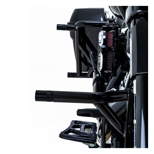 Burly Brand, Brawler crash bar kit Touring. Front. Sort