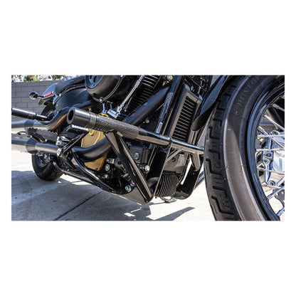 Burly Brand Brawler Crash Bar Kit – Front | M8 Softail | Sort