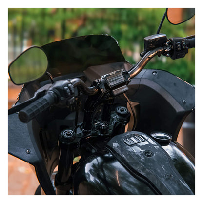 Kraus Core Riser Top Plate – 1-1/8", Sort Anodiseret