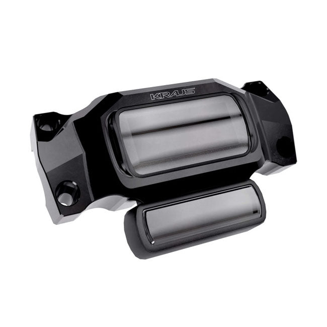 Kraus Core Riser Top Plate – 1-1/8", Sort Anodiseret