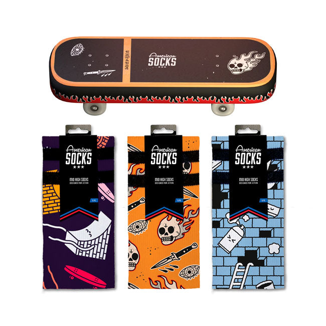American Sokker – Skateboard Gift Box (Signature Sokker) 36–41