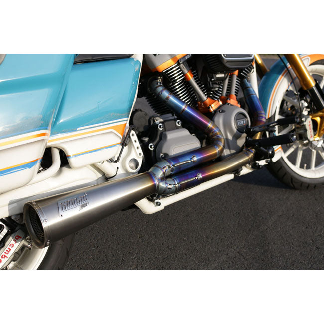 Kodlin Next Level 2-1 Udstødningssystem – Titanium - Euro 4 og 5 godkendt