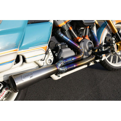 Kodlin Next Level 2-1 Udstødningssystem – Titanium - Euro 4 og 5 godkendt