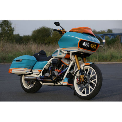 Kodlin Next Level 2-1 Udstødningssystem – Titanium - Euro 4 og 5 godkendt