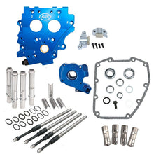 S&S Twin Cam Cam Chest Kit – Chain Drive, Chrome, uden knastaksler: