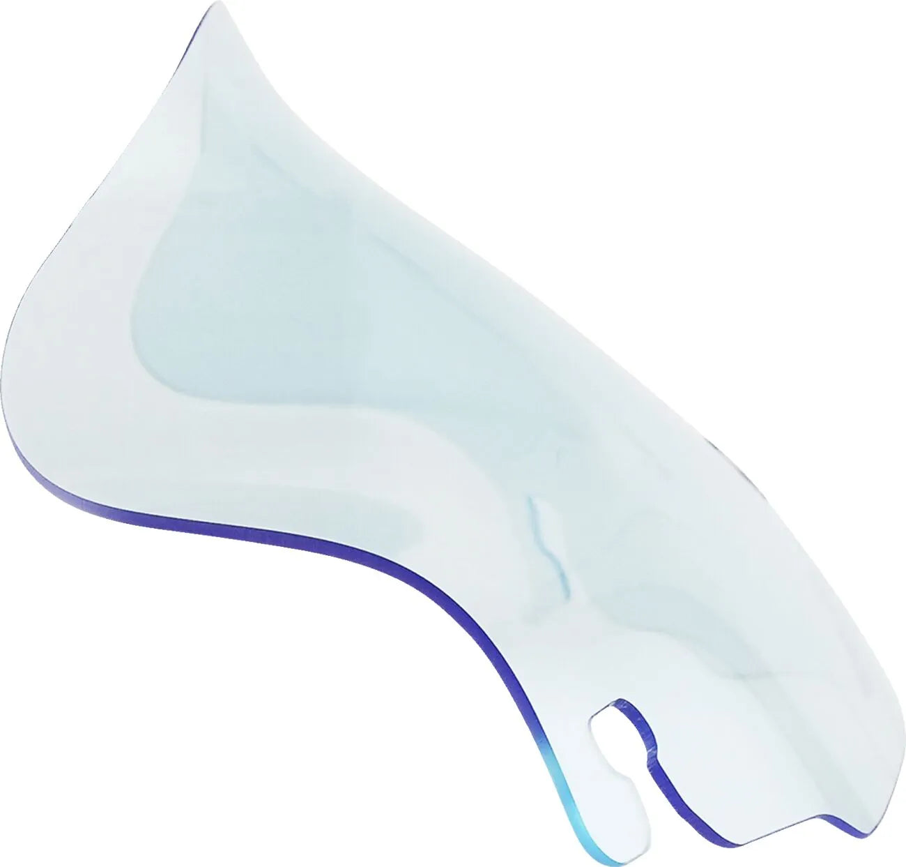 KLOCK WERKS FLH 1996–2013 Flare Windshield, 6.5" - Blue Ice