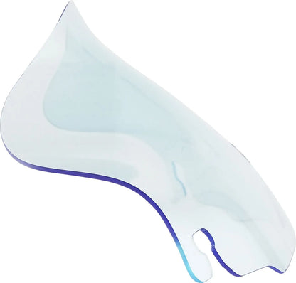 KLOCK WERKS FLH 1996–2013 Flare Windshield, 6.5" - Blue Ice