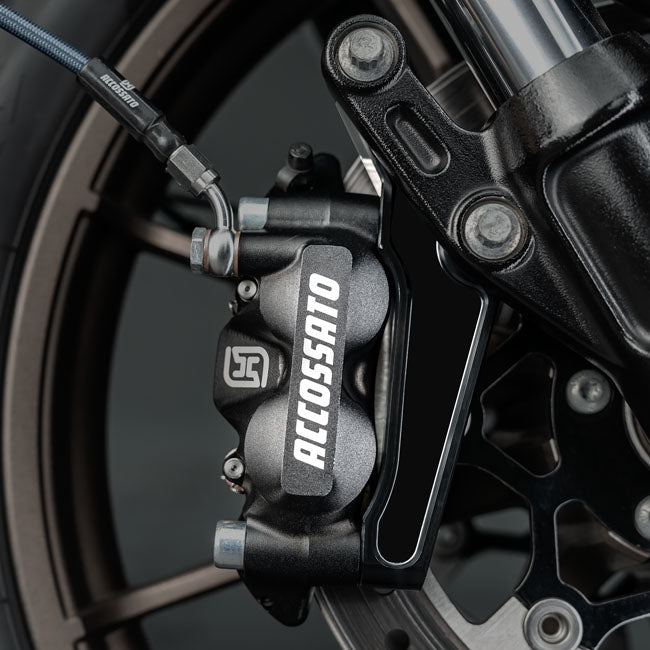 Accossato 108mm Monoblock Radial Bremsekaliber – Venstre, Sort