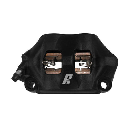 Accossato 100mm Monoblock Radial Bremsekaliber – Venstre, Sort (Anodiseret)