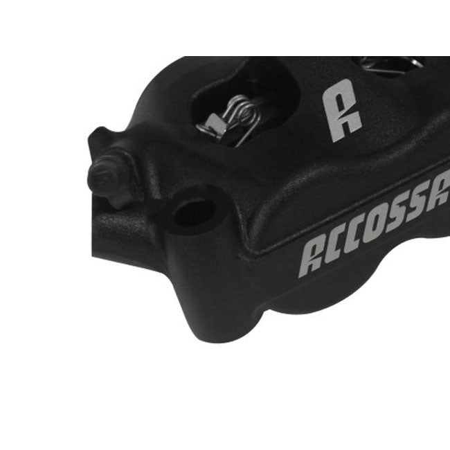 Accossato 100mm Monoblock Radial Bremsekaliber – Venstre, Sort (Anodiseret)