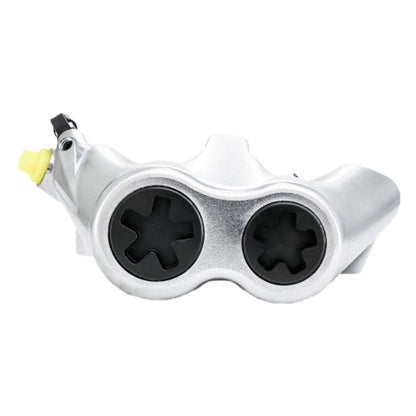 Accossato 100mm Monoblock Radial Bremsekaliber – Højre, Sølv (Nikkelbelagt)