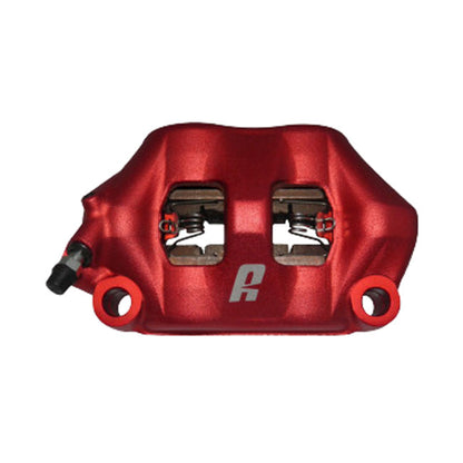 Accossato 100mm Monoblock Radial Bremsekaliber – Venstre, Rød (Anodiseret)
