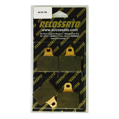 Accossato Bremseklodser – Standard (43.1 x 46.1 x 9 mm)