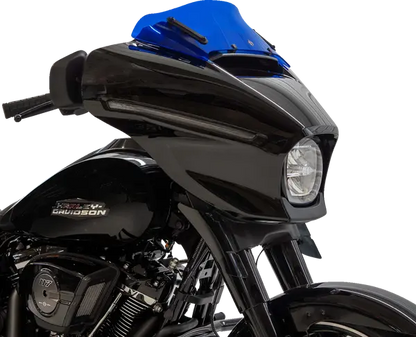 KLOCK WERKS FLH 2023+ Flare Windshield, 6.5" – Blue