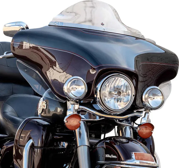KLOCK WERKS FLH 1996–2013 Flare Windshield, 6.5" – Clear