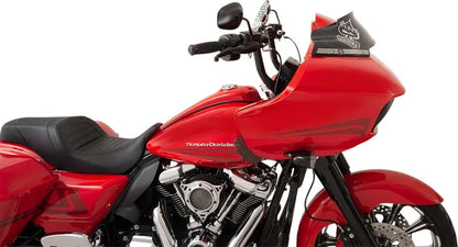 KLOCK WERKS FLTR 2015+ Flare Windshield, 6" Sport – Black